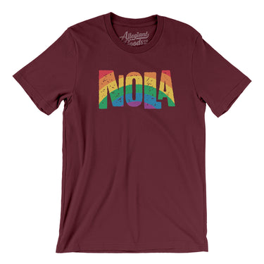 New Orleans Louisiana Pride Men/Unisex T-Shirt-Allegiant Goods Co. Vintage Sports Apparel