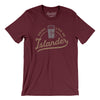 Drink Like an Islander Men/Unisex T-Shirt-Maroon-Allegiant Goods Co. Vintage Sports Apparel