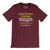 Pittsburgh Three Rivers Stadium Men/Unisex T-Shirt-Allegiant Goods Co. Vintage Sports Apparel
