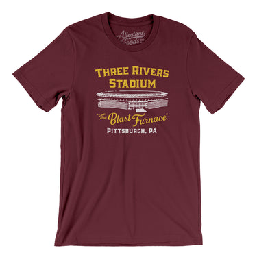 Pittsburgh Three Rivers Stadium Men/Unisex T-Shirt-Allegiant Goods Co. Vintage Sports Apparel