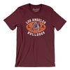 Los Angeles Bulldogs Football Men/Unisex T-Shirt-Maroon-Allegiant Goods Co. Vintage Sports Apparel