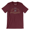 Drink Like a North Dakotan Men/Unisex T-Shirt-Maroon-Allegiant Goods Co. Vintage Sports Apparel