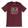 Philadelphia Spectrum Men/Unisex T-Shirt-Maroon-Allegiant Goods Co. Vintage Sports Apparel