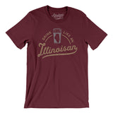 Drink Like an Illinoisan Men/Unisex T-Shirt-Allegiant Goods Co. Vintage Sports Apparel
