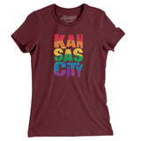 Kansas City Pride Women's T-Shirt-Allegiant Goods Co. Vintage Sports Apparel