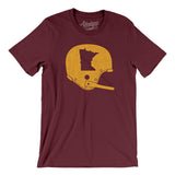 Minnesota Vintage Football Helmet Men/Unisex T-Shirt-Allegiant Goods Co. Vintage Sports Apparel