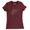 West Virginia Pride State Women's T-Shirt-Maroon-Allegiant Goods Co. Vintage Sports Apparel