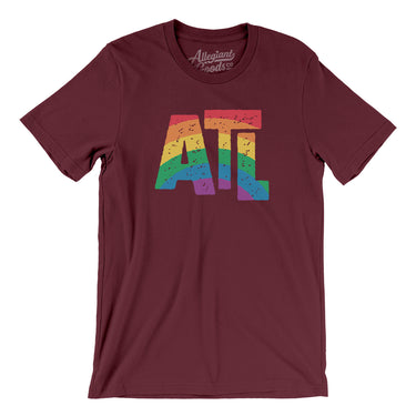 Atlanta Georgia Pride Men/Unisex T-Shirt-Allegiant Goods Co. Vintage Sports Apparel