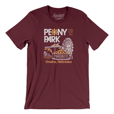 Peony Park Amusement Park Men/Unisex T-Shirt-Allegiant Goods Co. Vintage Sports Apparel