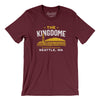 Seattle Kingdome Men/Unisex T-Shirt-Maroon-Allegiant Goods Co. Vintage Sports Apparel