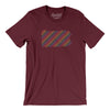 Pennsylvania Pride State Men/Unisex T-Shirt-Maroon-Allegiant Goods Co. Vintage Sports Apparel