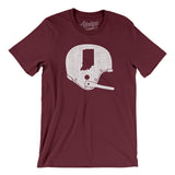 Indiana Vintage Football Helmet Men/Unisex T-Shirt-Allegiant Goods Co. Vintage Sports Apparel