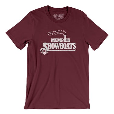 Memphis Showboats Football Men/Unisex T-Shirt-Allegiant Goods Co. Vintage Sports Apparel