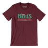 Bells Amusement Park Men/Unisex T-Shirt-Maroon-Allegiant Goods Co. Vintage Sports Apparel
