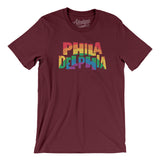Philadelphia Pennsylvania Pride Men/Unisex T-Shirt-Allegiant Goods Co. Vintage Sports Apparel