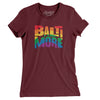 Baltimore Maryland Pride Women's T-Shirt-Maroon-Allegiant Goods Co. Vintage Sports Apparel