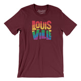 Louisville Kentucky Pride Men/Unisex T-Shirt-Allegiant Goods Co. Vintage Sports Apparel