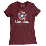 Libertyland Amusement Park Women's T-Shirt-Allegiant Goods Co. Vintage Sports Apparel