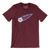 Baltimore Comets Soccer Men/Unisex T-Shirt-Maroon-Allegiant Goods Co. Vintage Sports Apparel