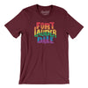 Fort Lauderdale Florida Pride Men/Unisex T-Shirt-Maroon-Allegiant Goods Co. Vintage Sports Apparel