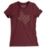 Texas Pride State Women's T-Shirt-Maroon-Allegiant Goods Co. Vintage Sports Apparel