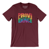 Providence Rhode Island Pride Men/Unisex T-Shirt-Allegiant Goods Co. Vintage Sports Apparel