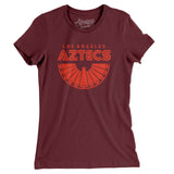 Los Angeles Aztecs Soccer Women's T-Shirt-Allegiant Goods Co. Vintage Sports Apparel
