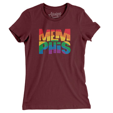 Memphis Tennessee Pride Women's T-Shirt-Allegiant Goods Co. Vintage Sports Apparel