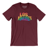 Los Angeles California Pride Men/Unisex T-Shirt-Allegiant Goods Co. Vintage Sports Apparel