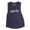 Tampa Bay Retro Women's Flowey Scoopneck Muscle Tank-Midnight-Allegiant Goods Co. Vintage Sports Apparel