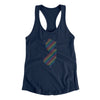 New Jersey Pride State Women's Racerback Tank-Midnight Navy-Allegiant Goods Co. Vintage Sports Apparel