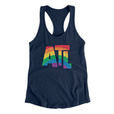 Atlanta Georgia Pride Women's Racerback Tank-Allegiant Goods Co. Vintage Sports Apparel