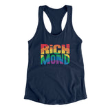 Richmond Virginia Pride Women's Racerback Tank-Allegiant Goods Co. Vintage Sports Apparel
