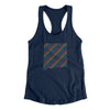 New Mexico Pride State Women's Racerback Tank-Midnight Navy-Allegiant Goods Co. Vintage Sports Apparel