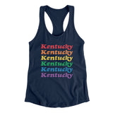 Kentucky Pride Women's Racerback Tank-Allegiant Goods Co. Vintage Sports Apparel