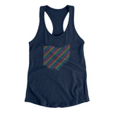 Ohio Pride State Women's Racerback Tank-Allegiant Goods Co. Vintage Sports Apparel