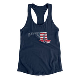 Maryland American Flag Women's Racerback Tank-Allegiant Goods Co. Vintage Sports Apparel