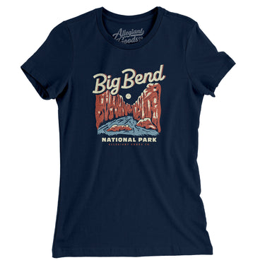 Big Bend National Park Women's T-Shirt-Allegiant Goods Co. Vintage Sports Apparel