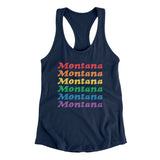 Montana Pride Women's Racerback Tank-Allegiant Goods Co. Vintage Sports Apparel