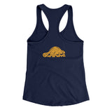 Oregon State Flag Women's Racerback Tank-Allegiant Goods Co. Vintage Sports Apparel