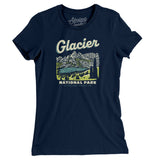 Glacier National Park Women's T-Shirt-Allegiant Goods Co. Vintage Sports Apparel
