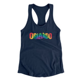 Orlando Florida Pride Women's Racerback Tank-Allegiant Goods Co. Vintage Sports Apparel