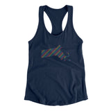 Massachusetts Pride State Women's Racerback Tank-Allegiant Goods Co. Vintage Sports Apparel