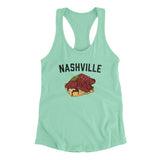 Nashville Hot Chicken Women's Racerback Tank-Allegiant Goods Co. Vintage Sports Apparel