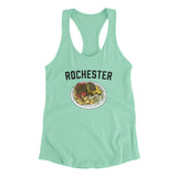 Rochester Garbage Plate Women's Racerback Tank-Allegiant Goods Co. Vintage Sports Apparel