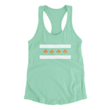 Chi-rish Flag Women's Racerback Tank-Allegiant Goods Co. Vintage Sports Apparel