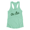 Chi-rish Women's Racerback Tank-Mint-Allegiant Goods Co. Vintage Sports Apparel