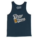 Brew Town Men/Unisex Tank Top-Allegiant Goods Co. Vintage Sports Apparel