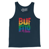 Buffalo New York Pride Men/Unisex Tank Top-Allegiant Goods Co. Vintage Sports Apparel