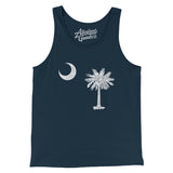 South Carolina State Flag Men/Unisex Tank Top-Allegiant Goods Co. Vintage Sports Apparel